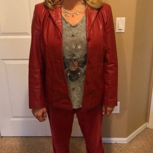 Red Leather Jacket
